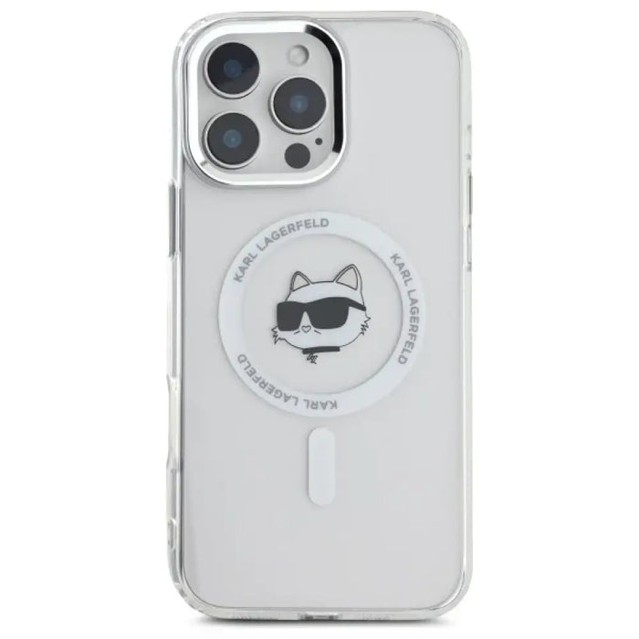 Калъф Karl Lagerfeld IML Metal Choupette Head MagSafe
