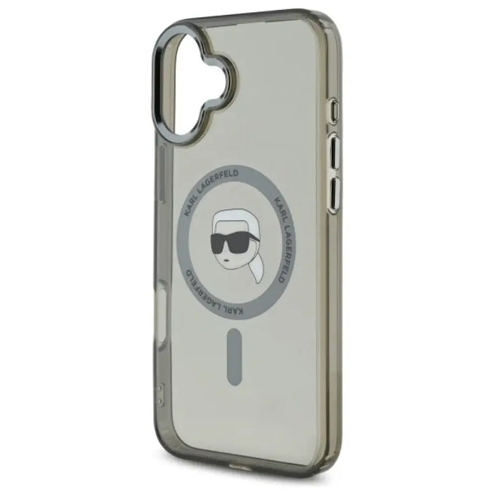 Калъф Karl Lagerfeld IML Metal Karl Head MagSafe iPhone 16