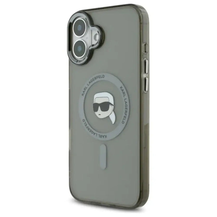 Калъф Karl Lagerfeld IML Metal Karl Head MagSafe iPhone 16