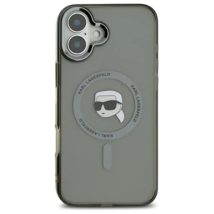 Калъф Karl Lagerfeld IML Metal Karl Head MagSafe iPhone 16