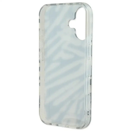 Калъф Karl Lagerfeld IML Zebra Pattern & Cord iPhone 16