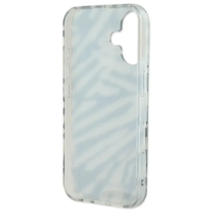 Калъф Karl Lagerfeld IML Zebra Pattern & Cord iPhone 16