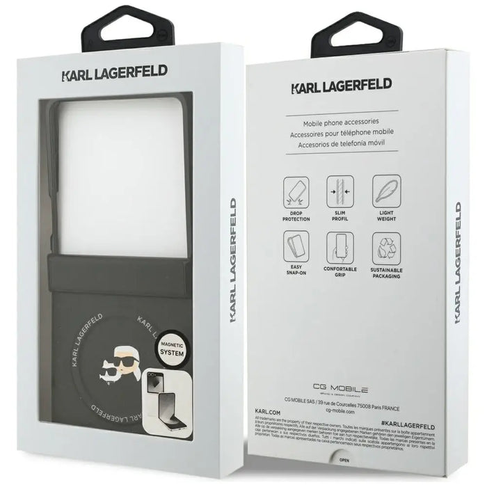 Калъф Karl Lagerfeld Karl&Choupette Pins MagSafe за Samsung