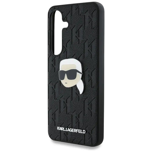Калъф Karl Lagerfeld Leather Monogram Pin Logo Karl Head
