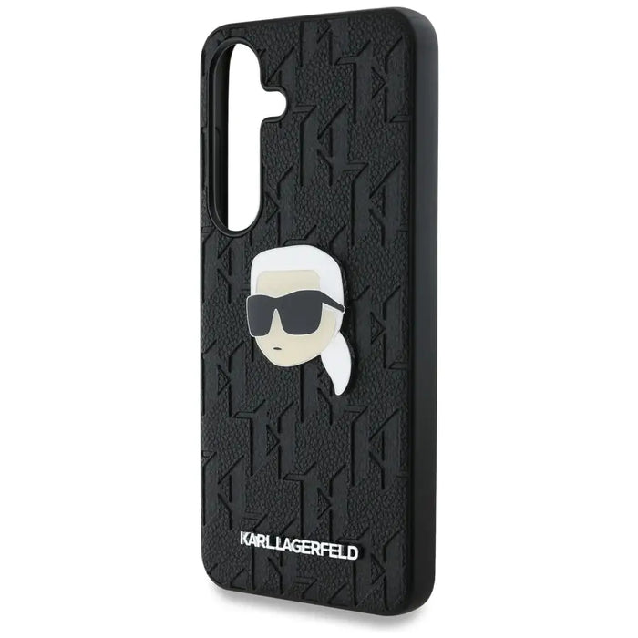 Калъф Karl Lagerfeld Leather Monogram Pin Logo Karl Head