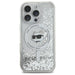Калъф Karl Lagerfeld Liquid Glitter Choupette Head Magsafe