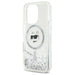 Калъф Karl Lagerfeld Liquid Glitter Choupette Head Magsafe
