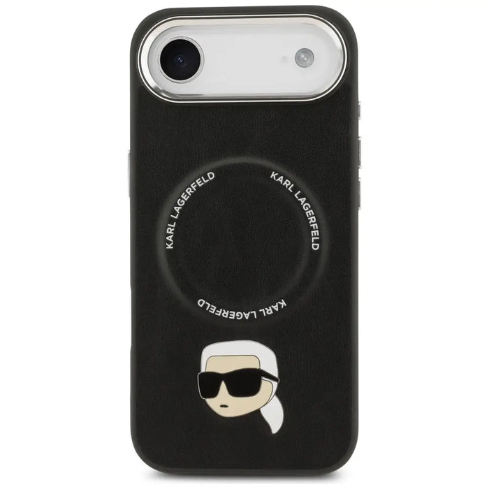 Калъф Karl Lagerfeld Karl Pin MagSafe за iPhone Air - черен