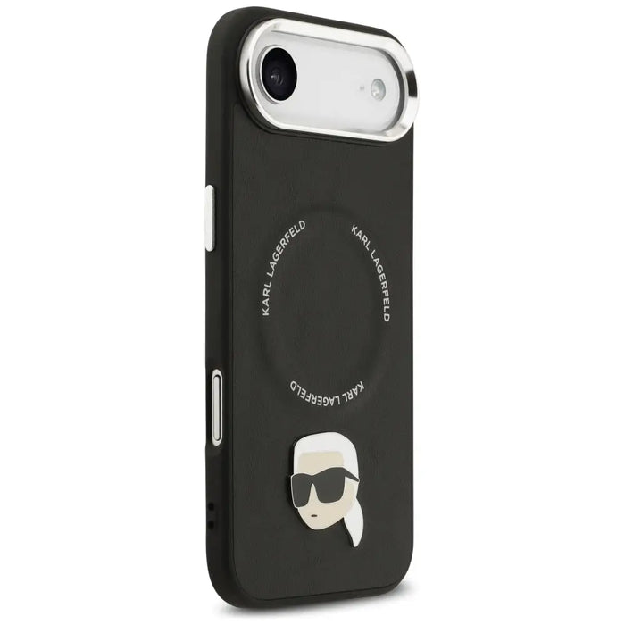Калъф Karl Lagerfeld Karl Pin MagSafe за iPhone Air - черен