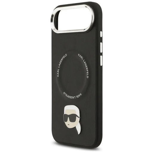Калъф Karl Lagerfeld Karl Pin MagSafe за iPhone Air - черен