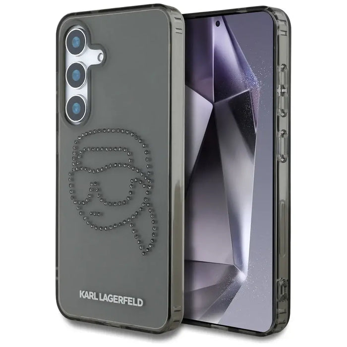 Калъф Karl Lagerfeld Rhinestones Karl Head Logo Samsung