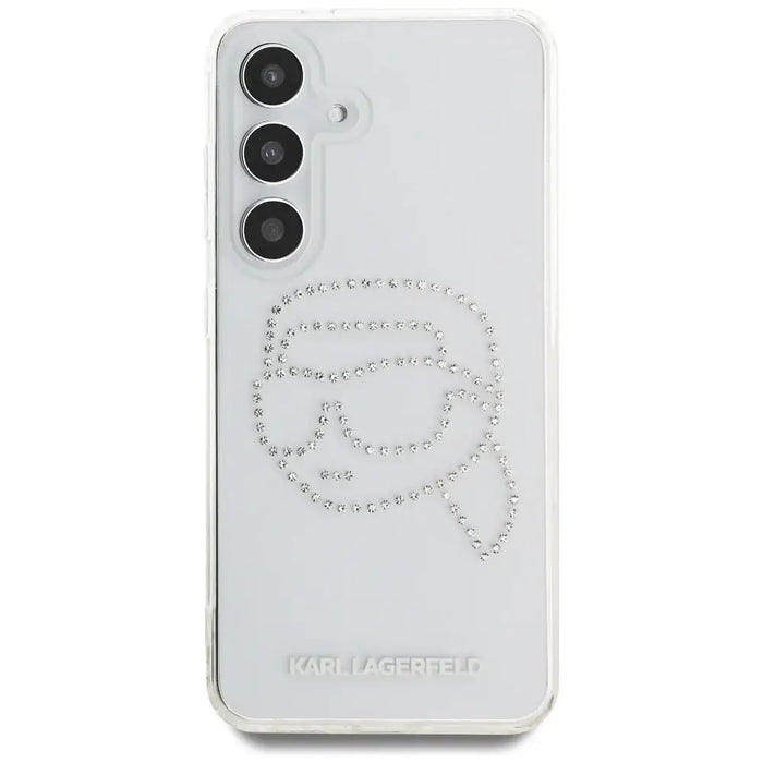 Калъф Karl Lagerfeld Rhinestones Karl Head Logo Samsung