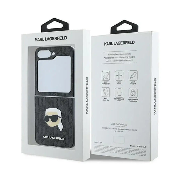 Калъф Karl Lagerfeld Saffiano Monogram за Samsung Galaxy Z