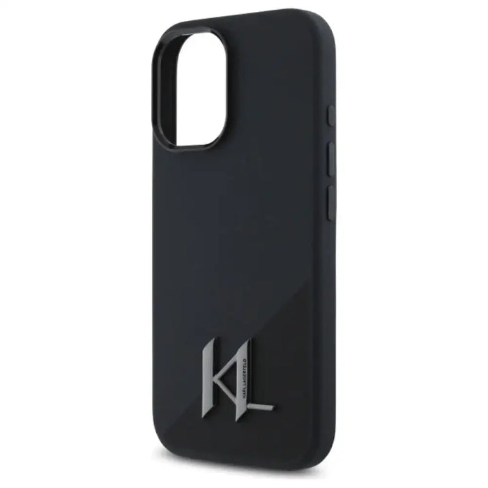 Калъф Karl Lagerfeld Silicone Shadow Metal Initial MagSafe