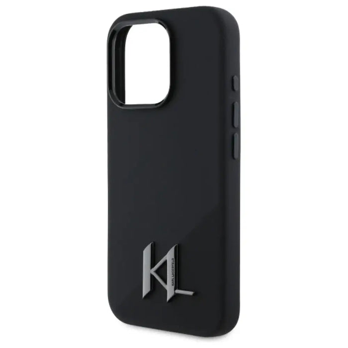 Калъф Karl Lagerfeld Silicone Shadow Metal Initial MagSafe