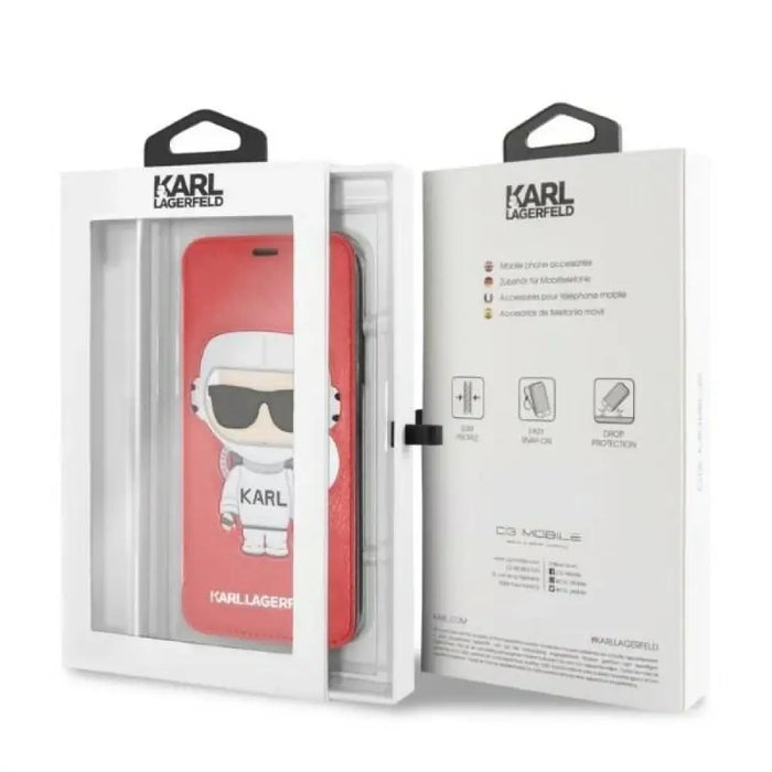 Калъф Karl Lagerfeld Karl Space Cosmonaut iPhone X/XS