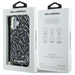 Калъф Karl Lagerfeld Zebra With Cord iPhone 16 Plus - лилав