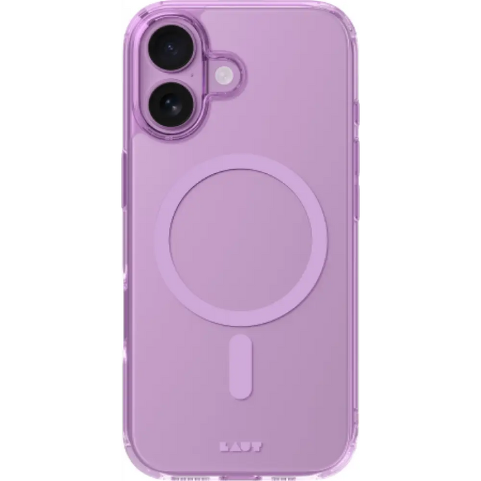 Калъф Laut Crystal Fluor MagSafe за iPhone 17 - розов