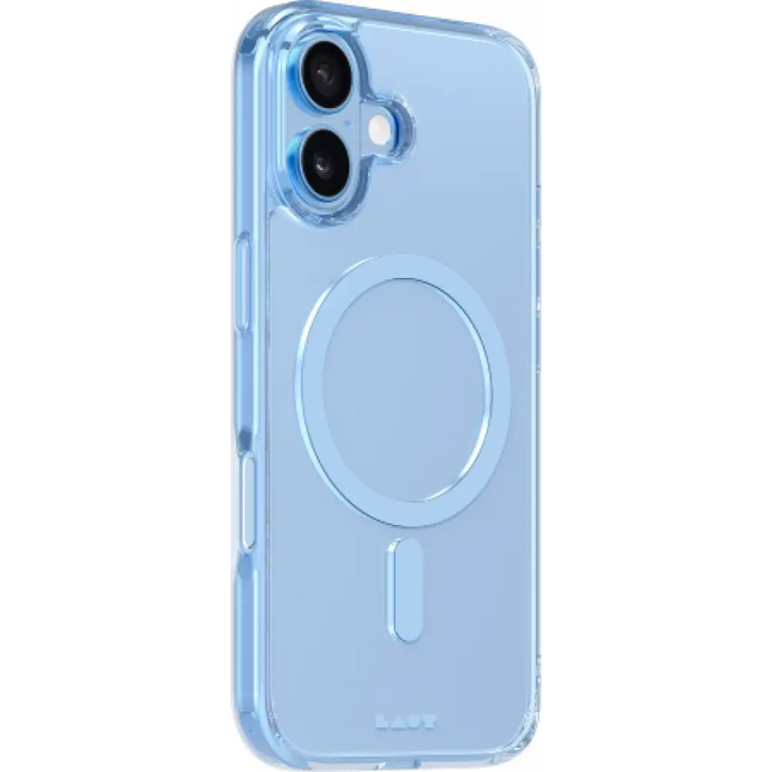Калъф Laut Crystal Fluor MagSafe за iPhone 17 - син