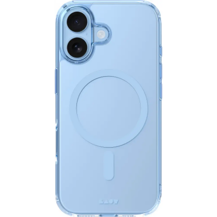 Калъф Laut Crystal Fluor MagSafe за iPhone 17 - син