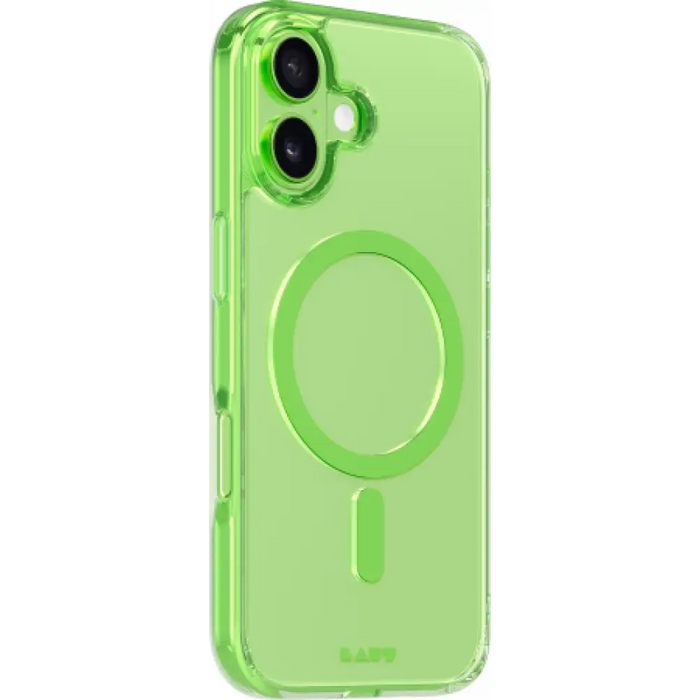 Калъф Laut Crystal Fluor MagSafe за iPhone 17 - зелен
