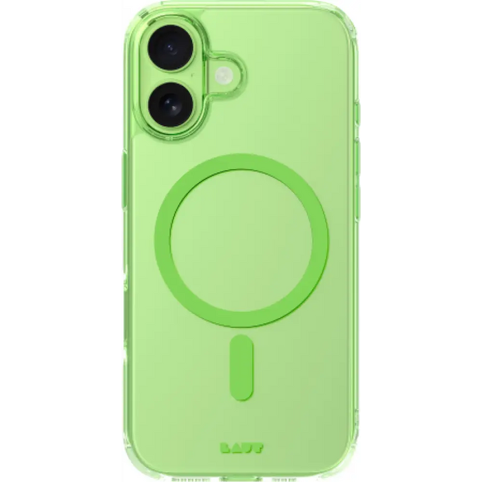 Калъф Laut Crystal Fluor MagSafe за iPhone 17 - зелен