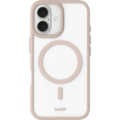 Калъф Laut Huex Protect MagSafe за iPhone 16 - бежов