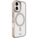 Калъф Laut Huex Protect MagSafe за iPhone 16 - бежов