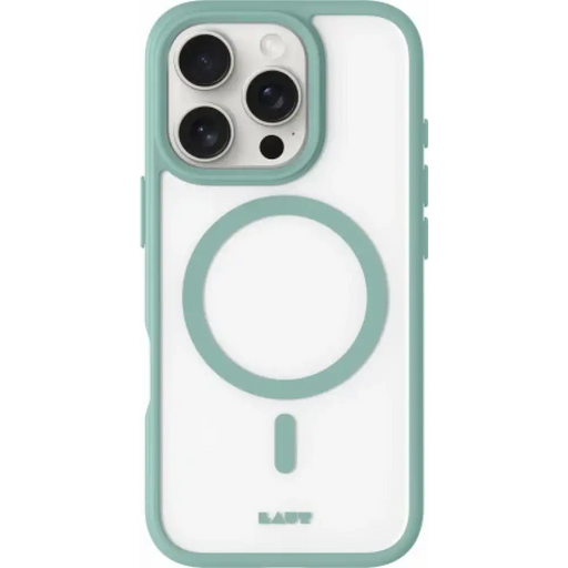Калъф Laut Huex Protect MagSafe за iPhone 16 Pro Max - мента