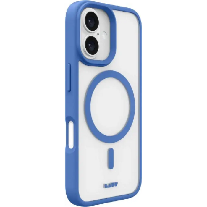 Калъф Laut Huex Protect MagSafe за iPhone 16 - син