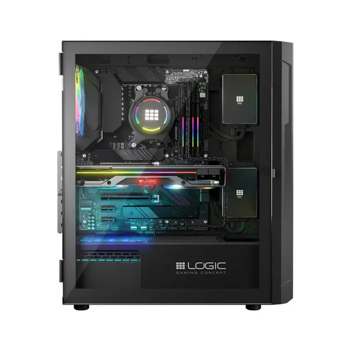 Калъф Logic ARAMIS ARGB MINIDI USB 3.0 Черен