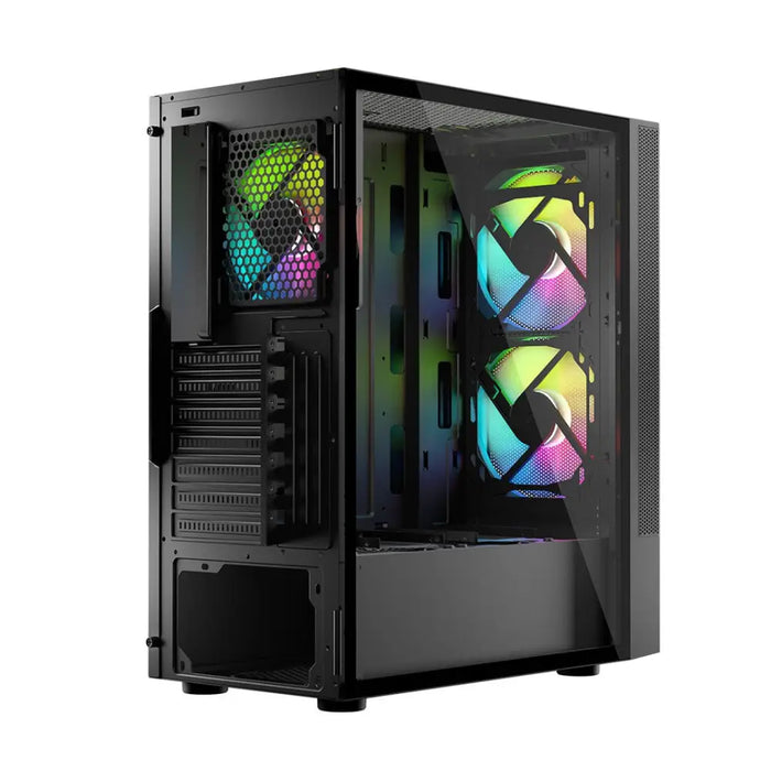 Калъф Logic ARYA ARGB MINIDI USB 3.0 Черен