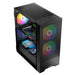 Калъф Logic ARYA ARGB MINIDI USB 3.0 Черен