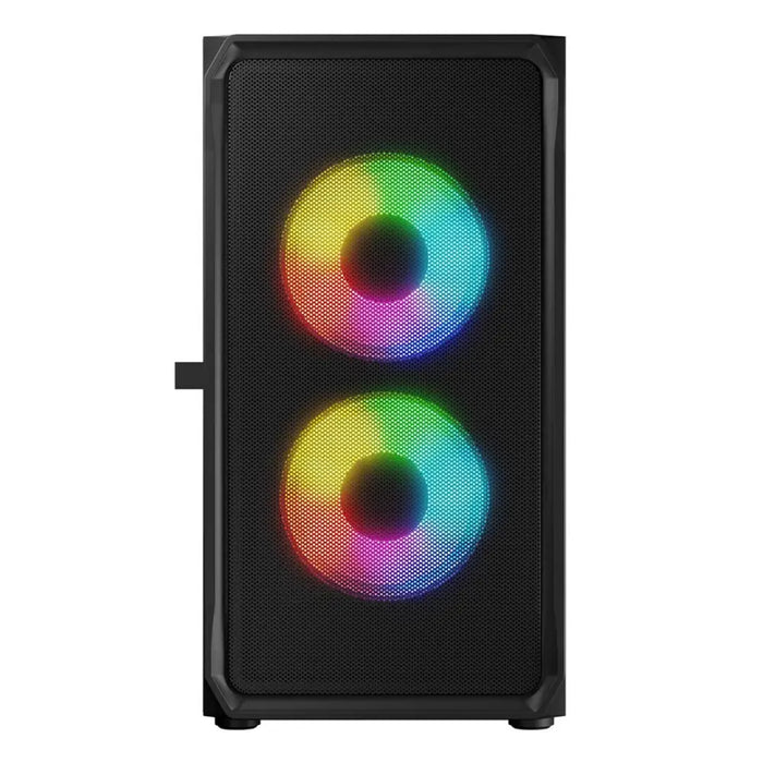 Калъф Logic PORTOS ARGB MINI USB 3.0 Черен