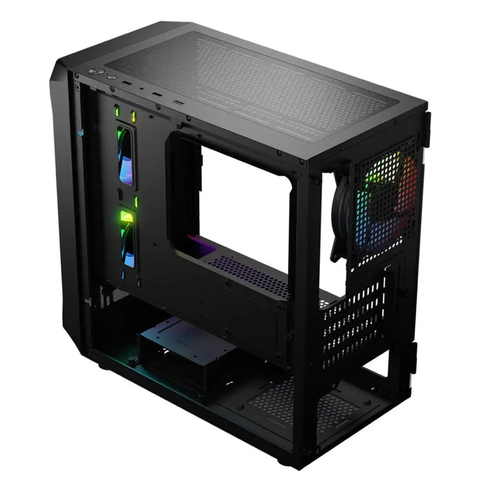 Калъф Logic PORTOS ARGB MINI USB 3.0 Черен