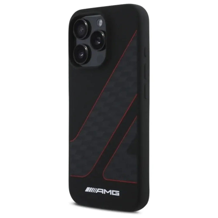 Калъф MagSafe AMG Careed Flag Pattern за iPhone 16 Pro Max