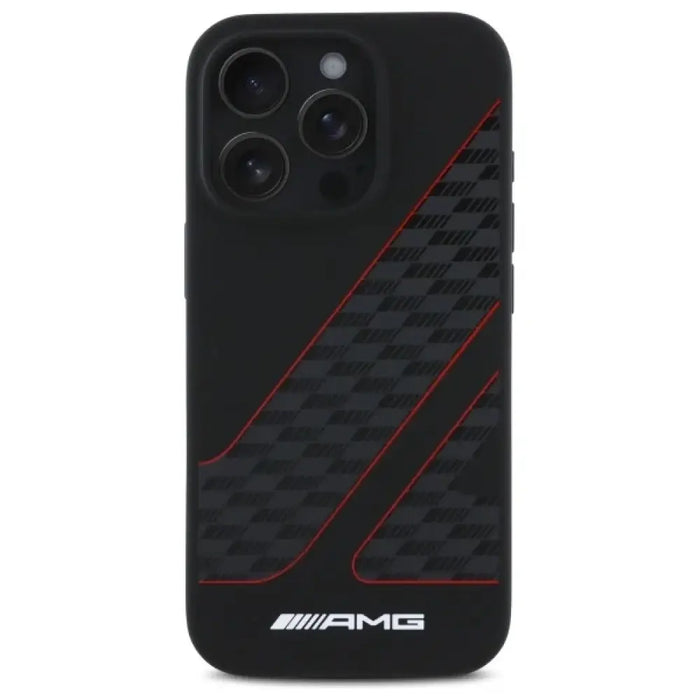 Калъф MagSafe AMG Careed Flag Pattern за iPhone 16 Pro Max