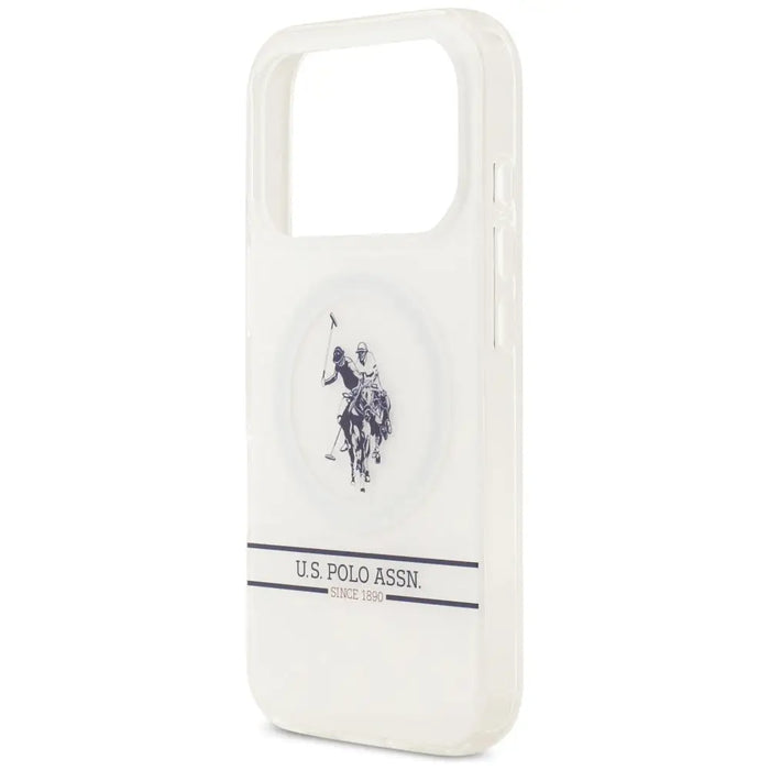 Калъф MagSafe с лого US Polo DH и долна лента за iPhone 17