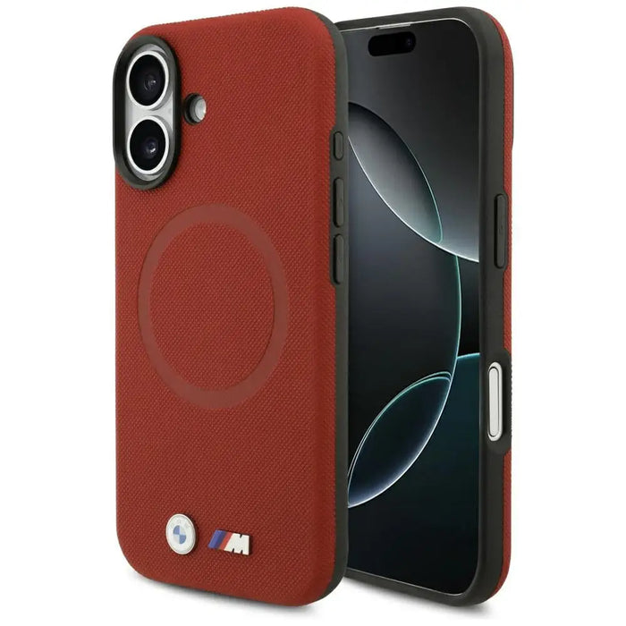 Калъф MagSafe с метално лого на BMW M FW за iPhone 17