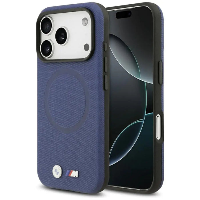 Калъф MagSafe с метално лого BMW M FW за iPhone 17 Pro