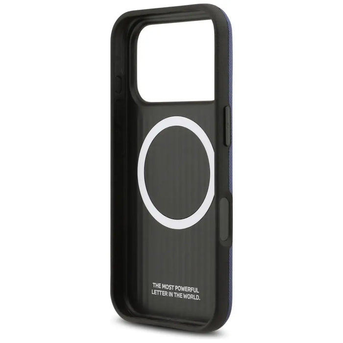 Калъф MagSafe с метално лого BMW M FW за iPhone 17 Pro Max