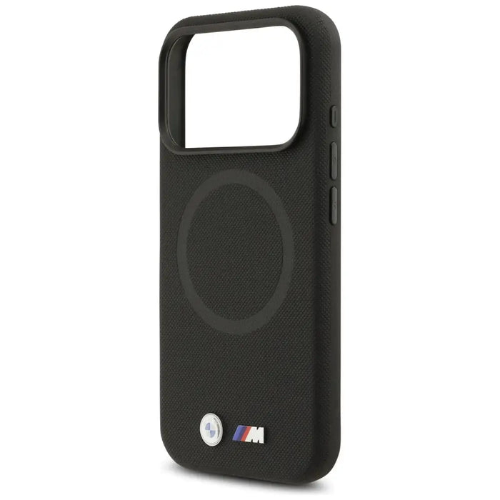 Калъф MagSafe с метално лого BMW M FW за iPhone 17 Pro
