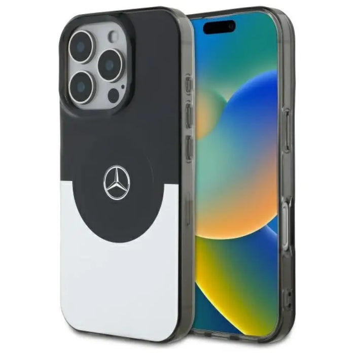 Калъф Mercedes Double Layer BiColor MagSafe за iPhone 16