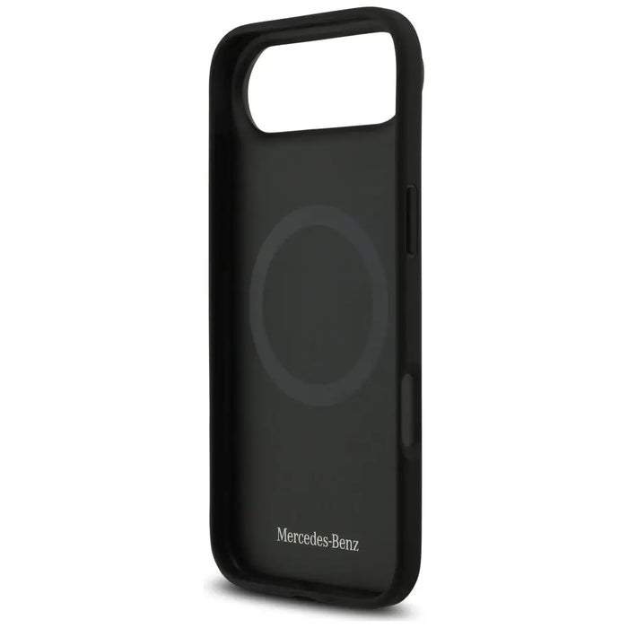 Калъф Mercedes Leather Large Laurel Leave MagSafe за iPhone