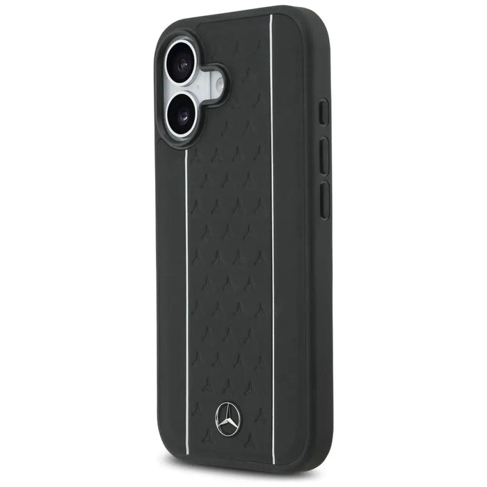 Калъф Mercedes Leather Star Pattern Stripes MagSafe