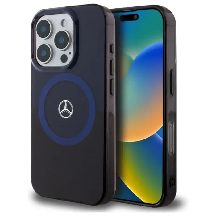 Калъф Mercedes MB Double Layer BiColor MagSafe за iPhone 16