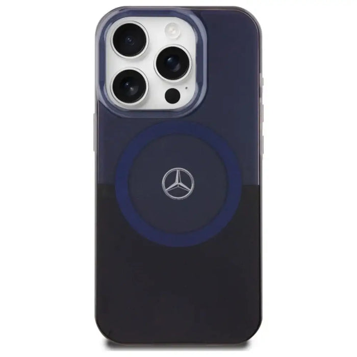 Калъф Mercedes MB Double Layer BiColor MagSafe за iPhone 16