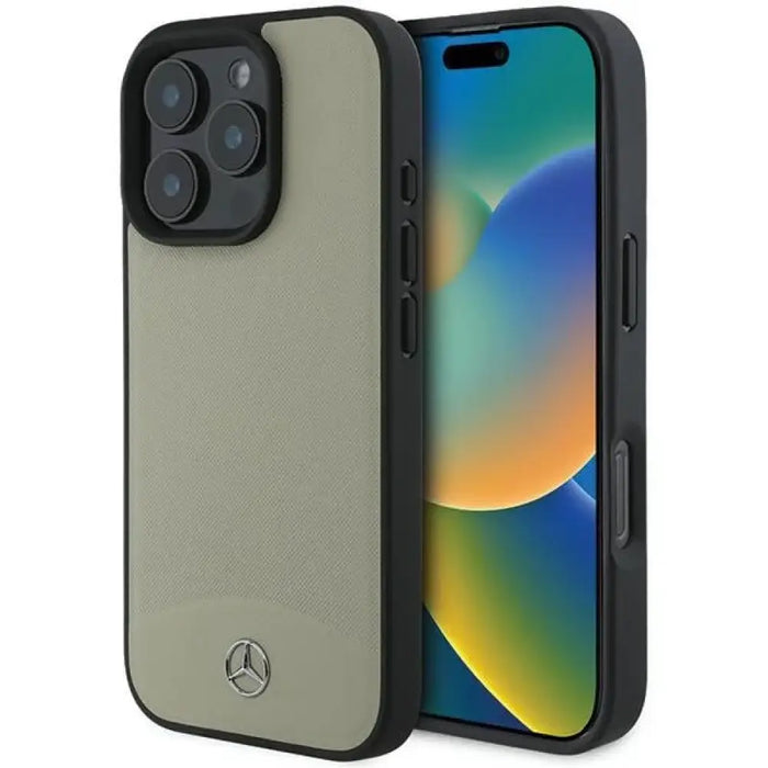 Калъф Mercedes MB Textured and Plain Leather MagSafe