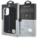 Калъф Mercedes Silicone Blue Stripe MagSafe iPhone 16