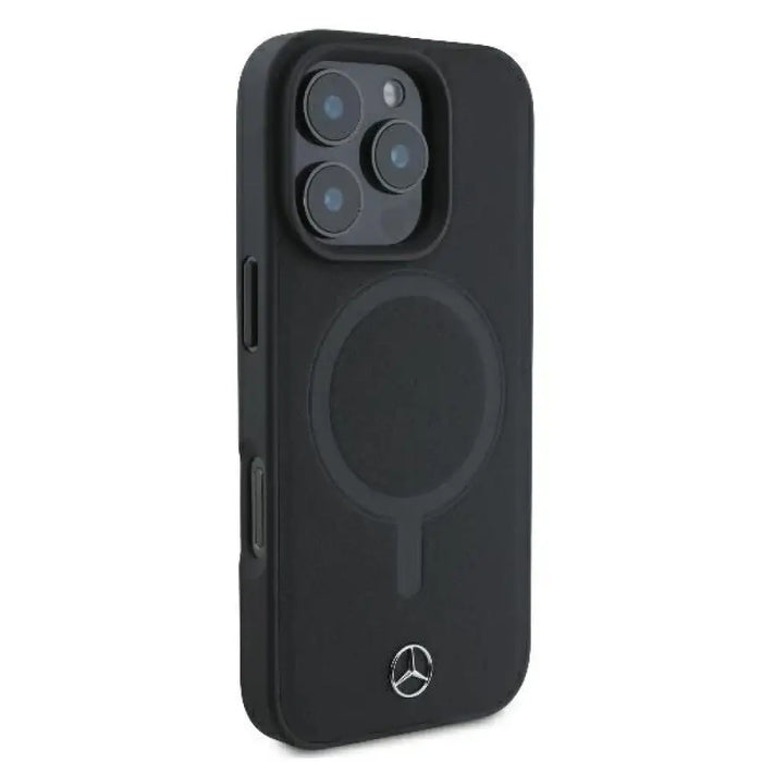 Калъф Mercedes Smooth Leather MagSafe iPhone 16 Pro Max